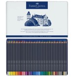 7549-ESTUCHE DE METAL CON 36 LAPICES DE COLORES GOLDFABER. FABER CASTELL 114736