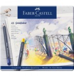 7550-ESTUCHE DE METAL CON 48 LAPICES DE COLORES GOLDFABER. FABER CASTELL 114748
