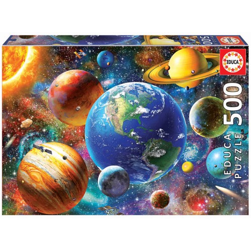 7589-Educa Solar System Puzzle rompecabezas 500 pieza(s)