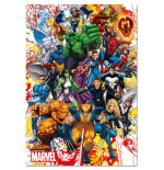 7595-PUZZLE 500 PIEZAS HEROES MARVEL EDUCA 15560