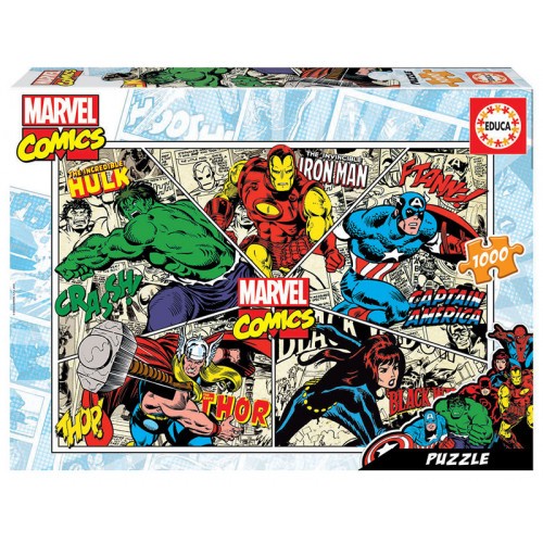 7603-Educa Marvel Comics Puzzle rompecabezas 1000 pieza(s)