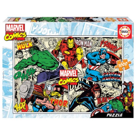 7603-Educa Marvel Comics Puzzle rompecabezas 1000 pieza(s)