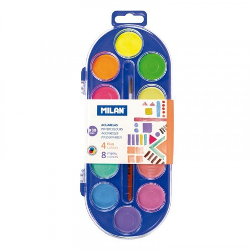 7721-Milan 0531512 pintura a base de agua Multi Paleta 12 pieza(s)