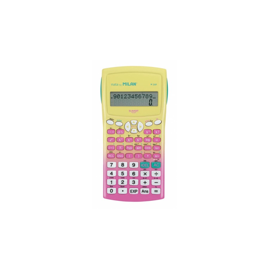 BLISTER CALCULADORA CIENTIFICA M240 SUNSET ROSA NUEVO MILAN 159110SNPBL