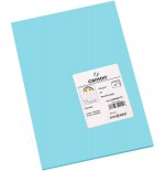 7773-PACK 50 HOJAS CARTULINA IRIS A4 185G AZUL TURQUESA CANSON C200040170