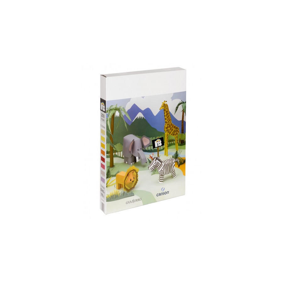 7779-EXPOSITOR 200H CARTULINA IRIS 50X65 185G SURTIDO C (X8) CANSON C400080142