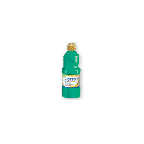 7781-Giotto Tempera Escolar 500 ml Botella Verde