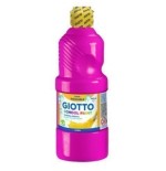 7784-Giotto Tempera Escolar 500 ml Botella Magenta
