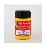 7810-PAJARITA SATINADA L-02 AMARILLO ORO. 75ML LA PAJARITA 110416