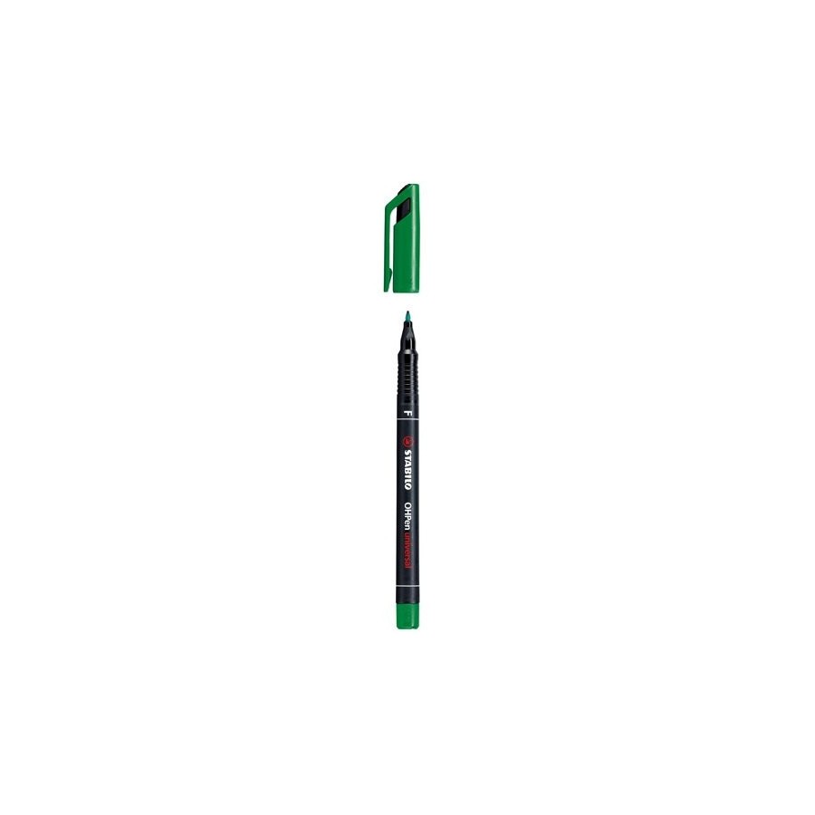785-MARCADOR PERMANENTE PUNTA FINA OHPEN UNIVERSAL 0,7MM. VERDE STABILO 842/36
