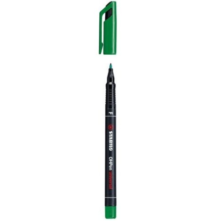 785-MARCADOR PERMANENTE PUNTA FINA OHPEN UNIVERSAL 0,7MM. VERDE STABILO 842/36