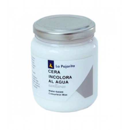 7851-CERA NATURAL AL AGUA. 500ML LA PAJARITA 130991