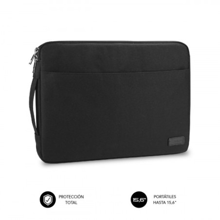 7860-SUBBLIM Funda Ordenador Urban Laptop Sleeve 15,6" Black