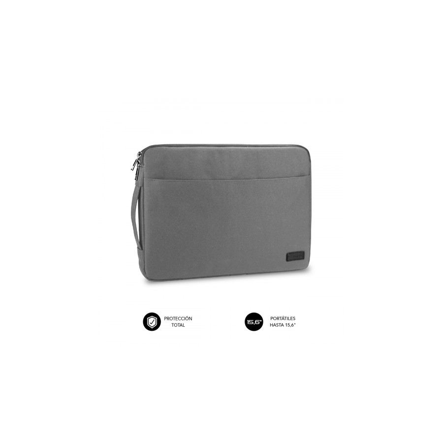 7862-SUBBLIM Funda Ordenador Urban Laptop Sleeve 15,6" Grey