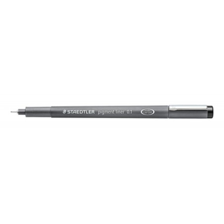 7872-ROTULADOR CALIBRADO PIGMENT LINER 308, 0,1MM, NEGRO STAEDTLER 308 01-9