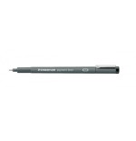 7873-ROTULADOR CALIBRADO PIGMENT LINER 308, 0,3MM, NEGRO STAEDTLER 308 03-9