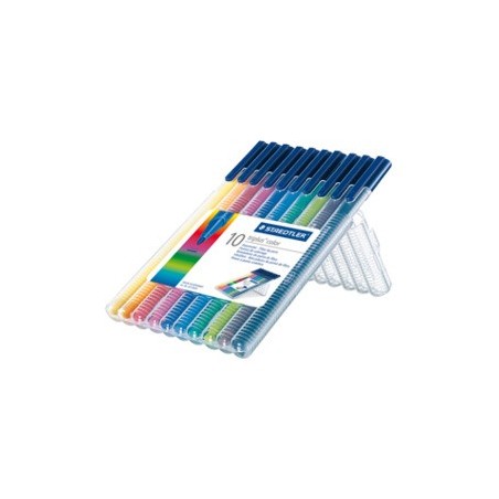 7881-ESTUCHE 10 PZASTRIPLUS COLOR 323, SURT. STAEDTLER 323 SB10