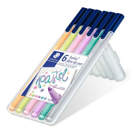 7882-ESTUCHE 6 PZASTRIPLUS COLOR 323, SURT. NEON STAEDTLER 323SB6CS01