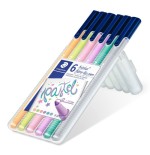 7882-ESTUCHE 6 PZASTRIPLUS COLOR 323, SURT. NEON STAEDTLER 323SB6CS01