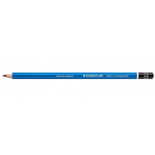 7883-LAPIZ GRAFITO MARS LUMOGRAPH 100, GRAD. 10B STAEDTLER 100-10B