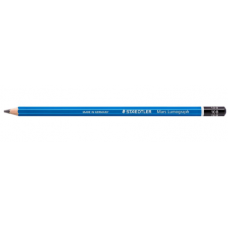 7883-LAPIZ GRAFITO MARS LUMOGRAPH 100, GRAD. 10B STAEDTLER 100-10B