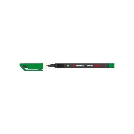 789-MARCADOR PERMANENTE PUNTA MEDIA OHPEN UNIVERSAL 1MM. VERDE STABILO 843/36
