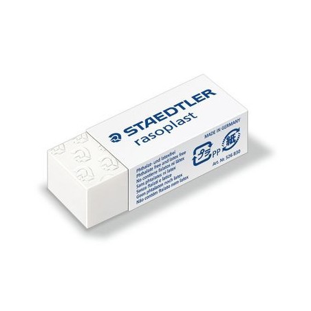 7931-GOMA DE BORRAR RASOPLAST (42X19X13 MM) STAEDTLER 526 B30