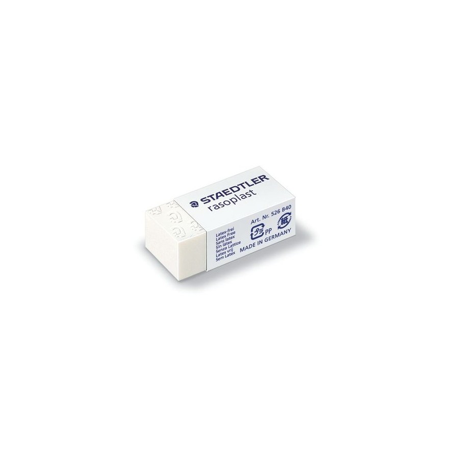 7932-GOMA DE BORRAR RASOPLAST (33X16X13 MM) STAEDTLER 526 B40
