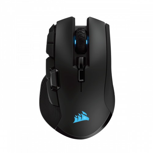 Corsair IRONCLAW RGB raton mano derecha RF Wireless+Bluetooth+USB Type-A Optico 18000 DPI