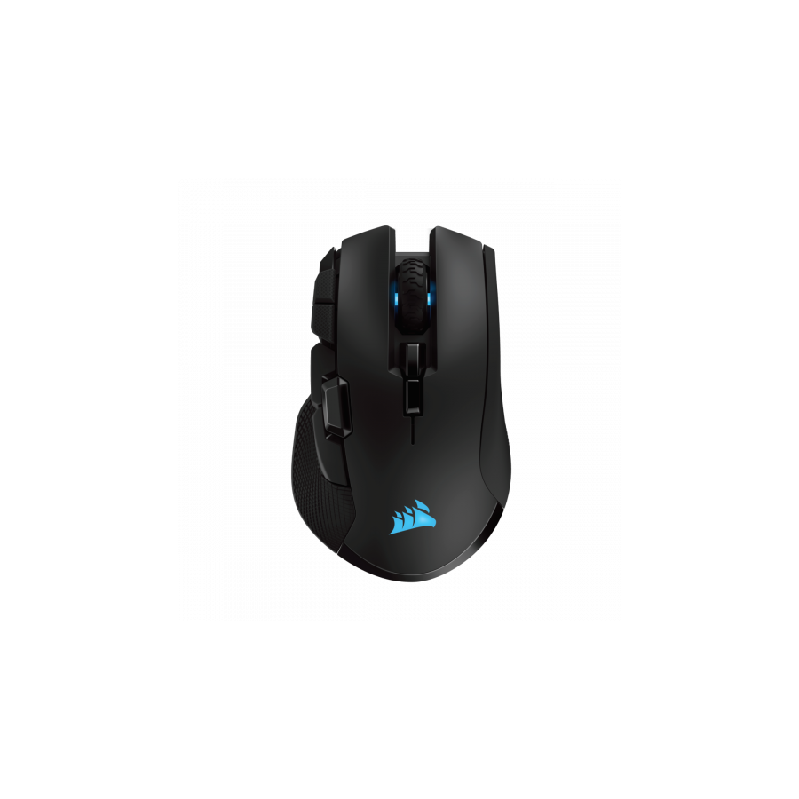 Corsair IRONCLAW RGB raton mano derecha RF Wireless+Bluetooth+USB Type-A Optico 18000 DPI