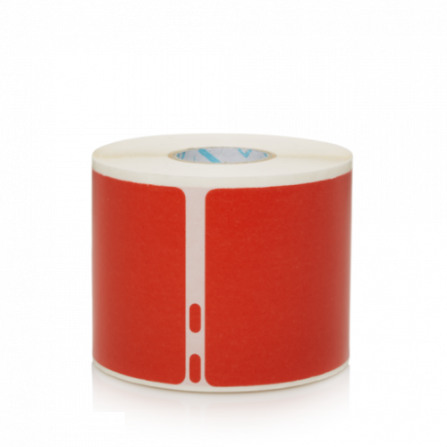 8025-ROLLO ETIQUETAS ENVIO LW 101 X 54MM ROJAS DYMO 2133399