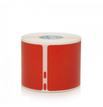 8025-ROLLO ETIQUETAS ENVIO LW 101 X 54MM ROJAS DYMO 2133399