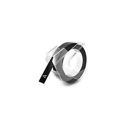 8030-CINTA DYMO EMBOSSER 3M X 9 MM NEGRO DYMO 520109
