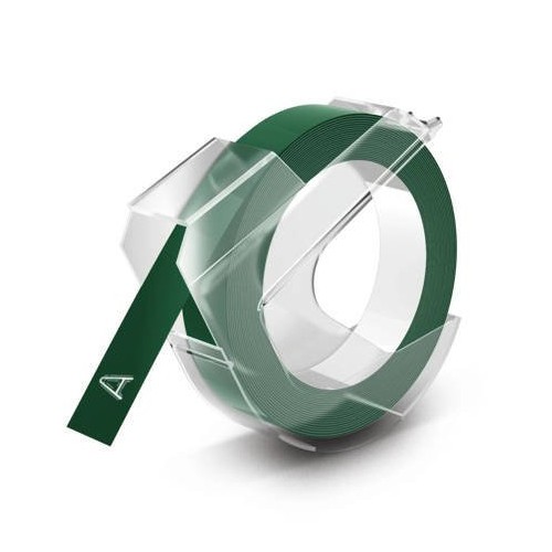 8032-CINTA DYMO EMBOSSER 3M X 9 MM VERDE DYMO 520105