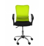 8061-SILLA INFANTIL CARDENETE RESPALDO MALLA VERDE ASIENTO NEGRO PIQUERAS Y CRESPO 238GVNE