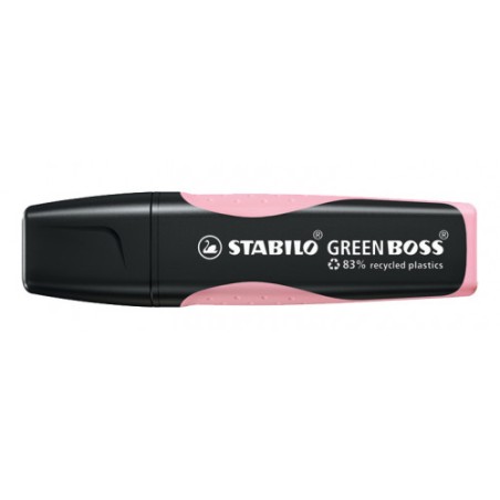 8103-MARCADOR FLUORESCENTE GREEN BOSS PASTEL RUBOR ROSA STABILO 6070/129