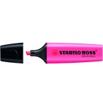 819-MARCADOR FLUORESCENTE BOSS ORIGINAL TRAZO 2/5MM. ROSA STABILO 70/56