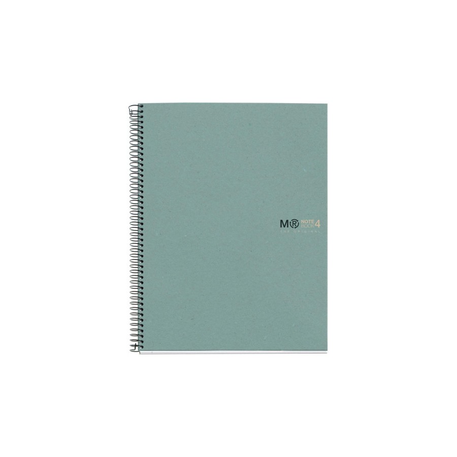 8195-CUADERNO 100% RECICLADO NB-4 A4 120HOJAS ECOAZUL MIQUELRIUS 6083