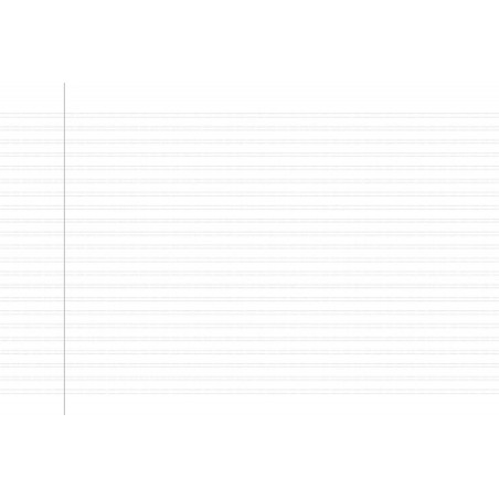 8224-CUADERNO GRAPADO A4 50HOJAS PAUTA 3MM MR CON EJERCICIOS RUBIO MIQUELRIUS 8145.