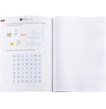 8225-CUADERNO GRAPADO A4 50HOJAS PAUTA 3MM MR CON EJERCICIOS RUBIO MIQUELRIUS 8145.