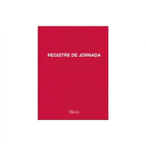 8226-Miquelrius 5390 registro comercial (libro) Rojo 40 hojas