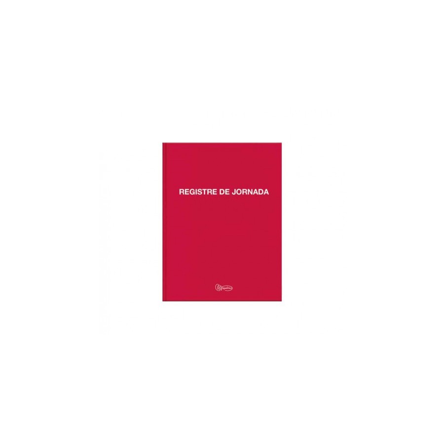 8226-Miquelrius 5390 registro comercial (libro) Rojo 40 hojas