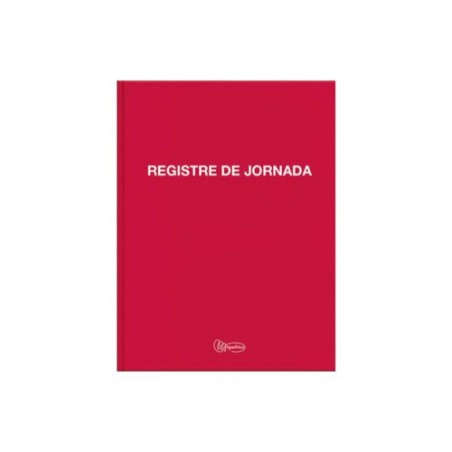 8226-Miquelrius 5390 registro comercial (libro) Rojo 40 hojas