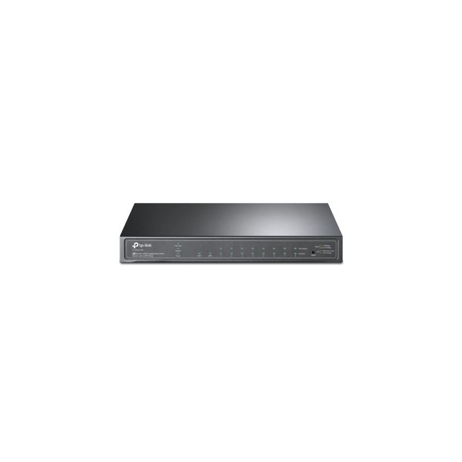8232-TP-LINK TL-SG2210P switch Gestionado L2/L4 Gigabit Ethernet (10/100/1000) Energia sobre Ethernet (PoE) Negro