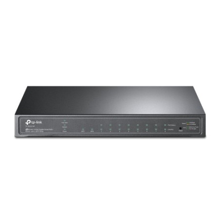 8232-TP-LINK TL-SG2210P switch Gestionado L2/L4 Gigabit Ethernet (10/100/1000) Energia sobre Ethernet (PoE) Negro