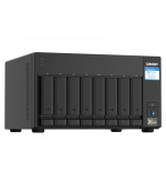 8265-QNAP TS-832PX NAS Torre Ethernet Aluminio, Negro AL324