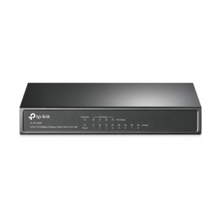 83-TP-LINK TL-SF1008P No administrado Fast Ethernet (10/100) Energia sobre Ethernet (PoE) Negro