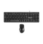 ANIMA ACP0 2IN1 COMBO PACK, 1200 DPI HUANO MECHANICAL SWITCHES MOUSE, MEMBRANE KEYBOARD, ECOLOGIC DESIGN, USB, SPANISH LAYOUT