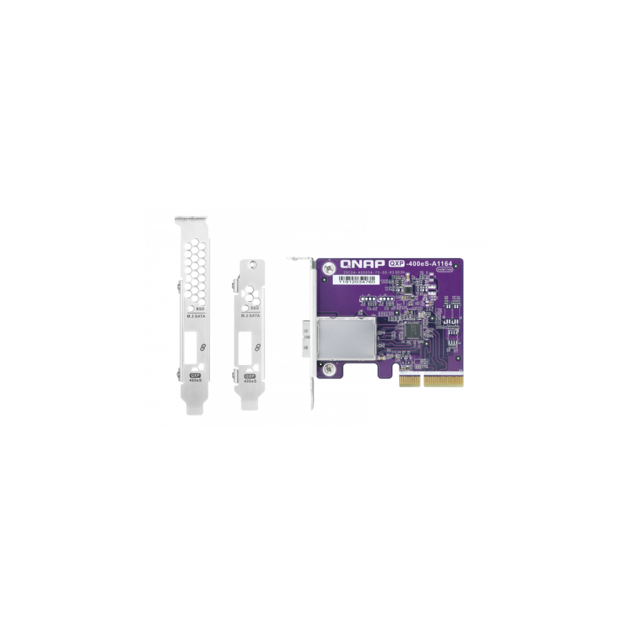 8364-QNAP QXP-400ES-A1164 tarjeta y adaptador de interfaz Interno Mini-SAS