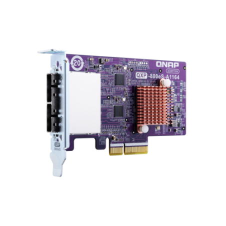 8367-QNAP QXP-800ES-A1164 tarjeta y adaptador de interfaz Interno Mini-SAS